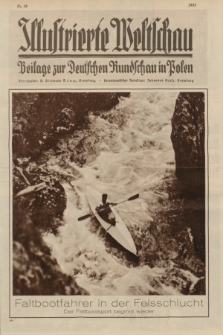 Illustrierte Weltschau : Beilage zur Deutschen Rundschau in Polen. 1933, Nr. 18 ([7 Mai])