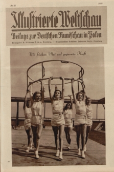 Illustrierte Weltschau : Beilage zur Deutschen Rundschau in Polen. 1933, Nr. 21 ([28 Mai])