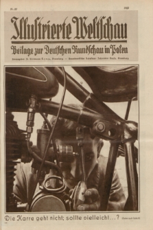Illustrierte Weltschau : Beilage zur Deutschen Rundschau in Polen. 1933, Nr. 23 ([11 Juni])