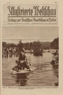 Illustrierte Weltschau : Beilage zur Deutschen Rundschau in Polen. 1933, Nr. 25 ([25 Juni])
