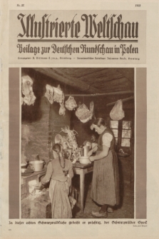 Illustrierte Weltschau : Beilage zur Deutschen Rundschau in Polen. 1933, Nr. 27 ([9 Juli])