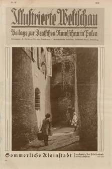 Illustrierte Weltschau : Beilage zur Deutschen Rundschau in Polen. 1933, Nr. 32 ([13 August])