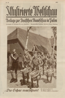 Illustrierte Weltschau : Beilage zur Deutschen Rundschau in Polen. 1933, Nr. 42 ([22 Oktober])
