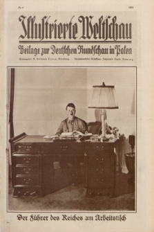 Illustrierte Weltschau : Beilage zur Deutschen Rundschau in Polen. 1934, Nr. 4 ([28 Januar])