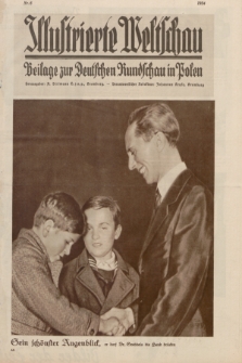 Illustrierte Weltschau : Beilage zur Deutschen Rundschau in Polen. 1934, Nr. 6 ([11 Februar])