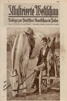 Illustrierte Weltschau : Beilage zur Deutschen Rundschau in Polen. 1934, Nr. 7 ([18 Februar])