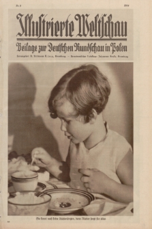 Illustrierte Weltschau : Beilage zur Deutschen Rundschau in Polen. 1934, Nr. 8 ([25 Februar])