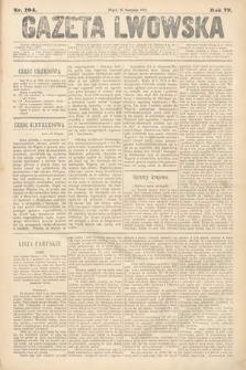 Gazeta Lwowska. 1882, nr 194