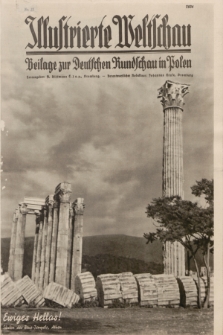 Illustrierte Weltschau : Beilage zur Deutschen Rundschau in Polen. 1934, Nr. 31 ([7 August])