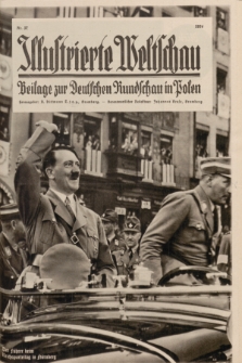 Illustrierte Weltschau : Beilage zur Deutschen Rundschau in Polen. 1934, Nr. 37 ([16 September])