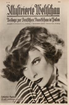 Illustrierte Weltschau : Beilage zur Deutschen Rundschau in Polen. 1934, Nr. 38 ([23 September])