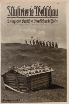 Illustrierte Weltschau : Beilage zur Deutschen Rundschau in Polen. 1934, nr 41 ([14 Oktober])