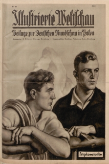 Illustrierte Weltschau : Beilage zur Deutschen Rundschau in Polen. 1934, Nr. 42 ([21 Oktober])