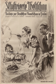 Illustrierte Weltschau : Beilage zur Deutschen Rundschau in Polen. 1934, Nr. 52 ([30 Dezember])