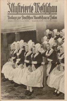 Illustrierte Weltschau : Beilage zur Deutschen Rundschau in Polen. 1935, nr 15 (14 April)
