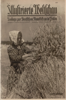 Illustrierte Weltschau : Beilage zur Deutschen Rundschau in Polen. 1935, nr 31 (4 August)