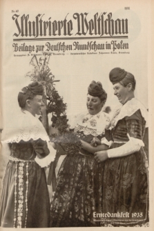 Illustrierte Weltschau : Beilage zur Deutschen Rundschau in Polen. 1935, nr 40 (6 Oktober)