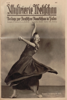 Illustrierte Weltschau : Beilage zur Deutschen Rundschau in Polen. 1935, nr 44 (3 November)