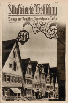 Illustrierte Weltschau : Beilage zur Deutschen Rundschau in Polen. 1935, nr 46 (17 November)