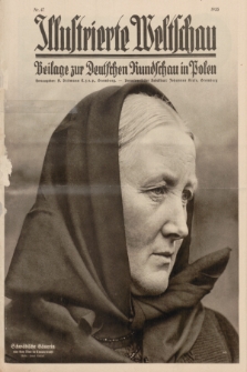 Illustrierte Weltschau : Beilage zur Deutschen Rundschau in Polen. 1935, nr 47 (3 Dezember)