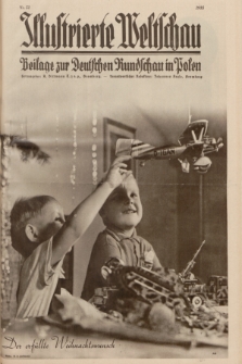 Illustrierte Weltschau : Beilage zur Deutschen Rundschau in Polen. 1935, nr 51 (24 Dezember)