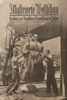 Illustrierte Weltschau : Beilage zur Deutschen Rundschau in Polen. 1938, Nr. 9 ([27 Februar])