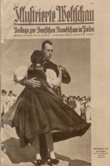 Illustrierte Weltschau : Beilage zur Deutschen Rundschau in Polen. 1938, Nr. 40 ([2 Oktober])