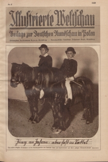 Illustrierte Weltschau : Beilage zur Deutschen Rundschau in Polen. 1929, Nr. 6 ([12 Februar])