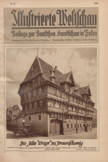 Illustrierte Weltschau : Beilage zur Deutschen Rundschau in Polen. 1929, Nr. 10 ([12 März])