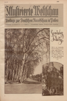 Illustrierte Weltschau : Beilage zur Deutschen Rundschau in Polen. 1929, Nr. 12 ([26 März])