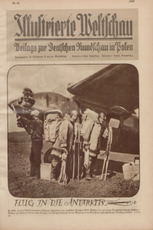 Illustrierte Weltschau : Beilage zur Deutschen Rundschau in Polen. 1929, Nr. 15 ([16 April])
