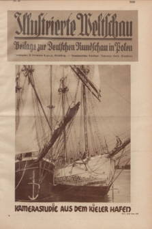 Illustrierte Weltschau : Beilage zur Deutschen Rundschau in Polen. 1929, Nr. 16 ([24 April])