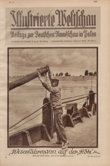 Illustrierte Weltschau : Beilage zur Deutschen Rundschau in Polen. 1929, Nr. 17 ([30 April])