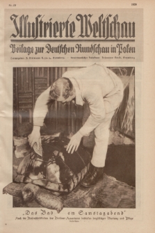Illustrierte Weltschau : Beilage zur Deutschen Rundschau in Polen. 1929, Nr. 19 ([14 Mai])