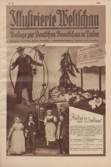 Illustrierte Weltschau : Beilage zur Deutschen Rundschau in Polen. 1929, Nr. 21 ([28 Mai])