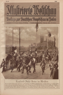 Illustrierte Weltschau : Beilage zur Deutschen Rundschau in Polen. 1929, Nr. 23 ([12 Juni])