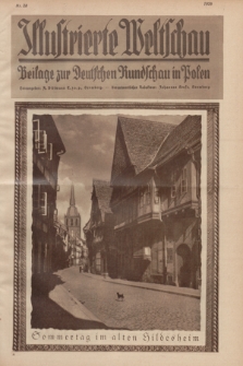 Illustrierte Weltschau : Beilage zur Deutschen Rundschau in Polen. 1929, Nr. 28 ([16 Juli])