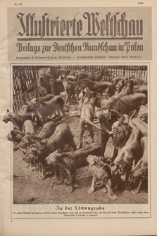Illustrierte Weltschau : Beilage zur Deutschen Rundschau in Polen. 1929, Nr. 30 ([30 Juli])