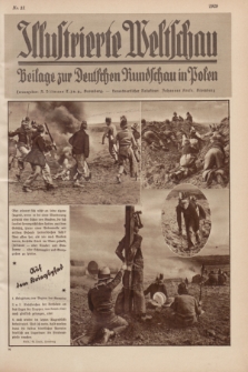 Illustrierte Weltschau : Beilage zur Deutschen Rundschau in Polen. 1929, Nr. 31 ([6 August])