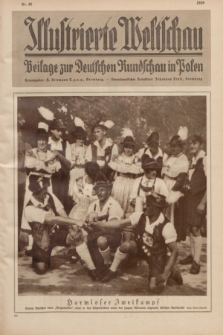 Illustrierte Weltschau : Beilage zur Deutschen Rundschau in Polen. 1929, Nr. 36 ([10 September])