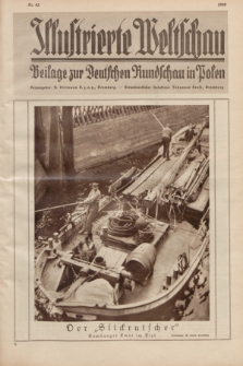 Illustrierte Weltschau : Beilage zur Deutschen Rundschau in Polen. 1929, Nr. 43 ([29 Oktober])