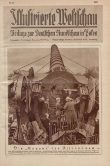 Illustrierte Weltschau : Beilage zur Deutschen Rundschau in Polen. 1929, Nr. 45 ([12 November])