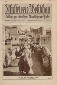 Illustrierte Weltschau : Beilage zur Deutschen Rundschau in Polen. 1929, Nr. 48 ([3 Dezember])