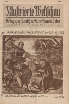 Illustrierte Weltschau : Beilage zur Deutschen Rundschau in Polen. 1929, Nr. 51 ([24 Dezember])