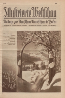 Illustrierte Weltschau : Beilage zur Deutschen Rundschau in Polen. 1929, Nr. 52 ([31 Dezember])