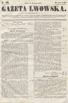 Gazeta Lwowska. 1853, nr 86