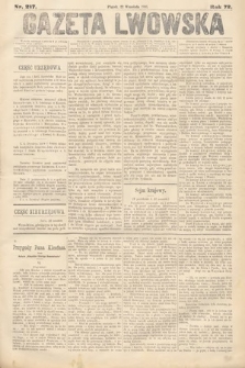 Gazeta Lwowska. 1882, nr 217