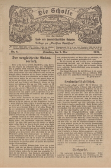 Die Scholle : früher „Der Ostmärker” : land- und hauswirtschaftlicher Ratgeber : Beilage zur „Deutschen Rundschau”. 1922, Nr. 8 (7 Mai)