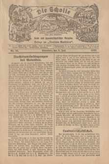 Die Scholle : früher „Der Ostmärker” : land- und hauswirtschaftlicher Ratgeber : Beilage zur „Deutschen Rundschau”. 1922, Nr. 12 (2 Juli)
