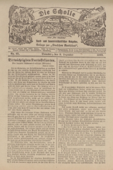 Die Scholle : früher „Der Ostmärker” : land- und hauswirtschaftlicher Ratgeber : Beilage zur „Deutschen Rundschau”. 1922, Nr. 23 (3 Dezember)